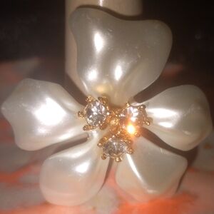 Kenneth Jay Lane Flower Statement Ring